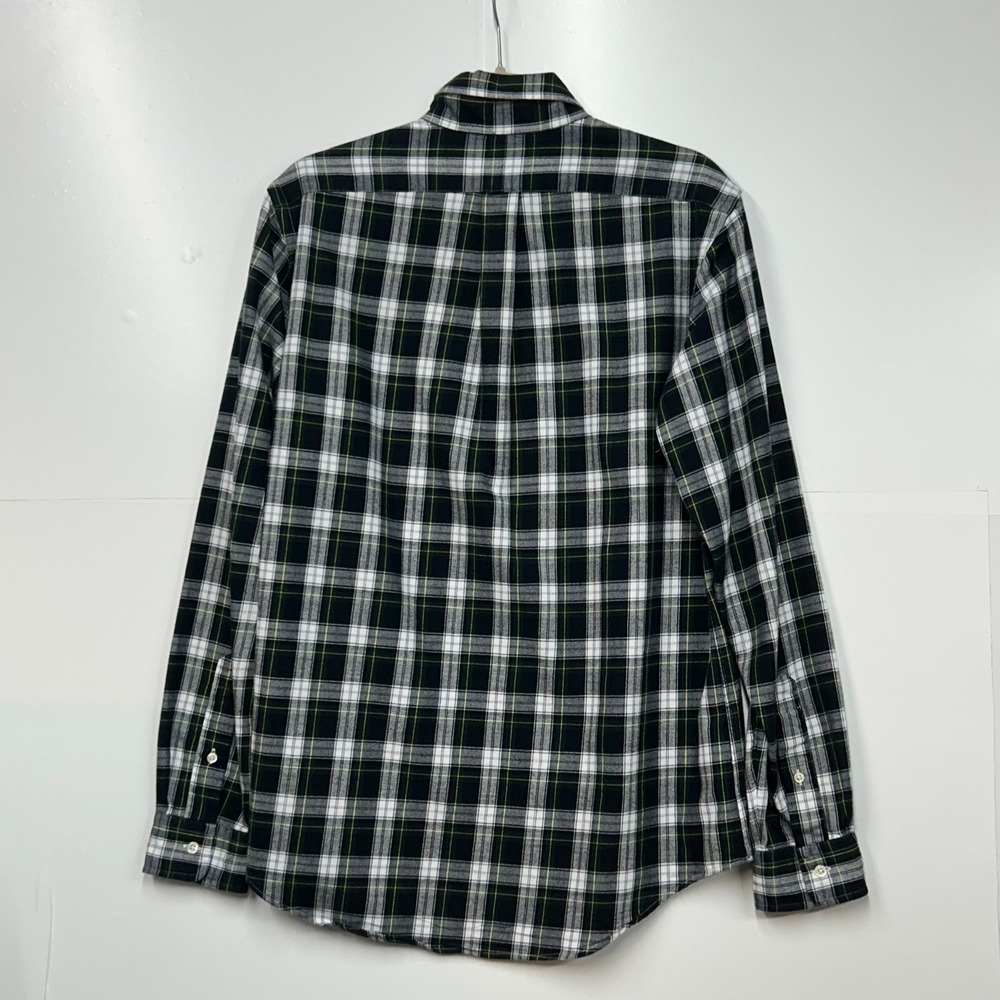 Ralph Lauren Mens Classic Fit Performance Flannel Plaid Button Down Shirt Navy L - Picture 2 of 10